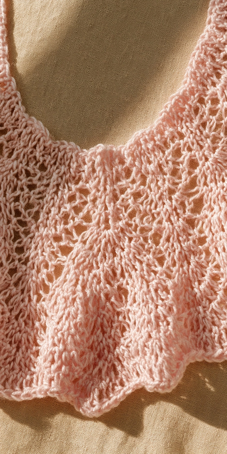 Baby Bolero im romantischen Stil häkeln