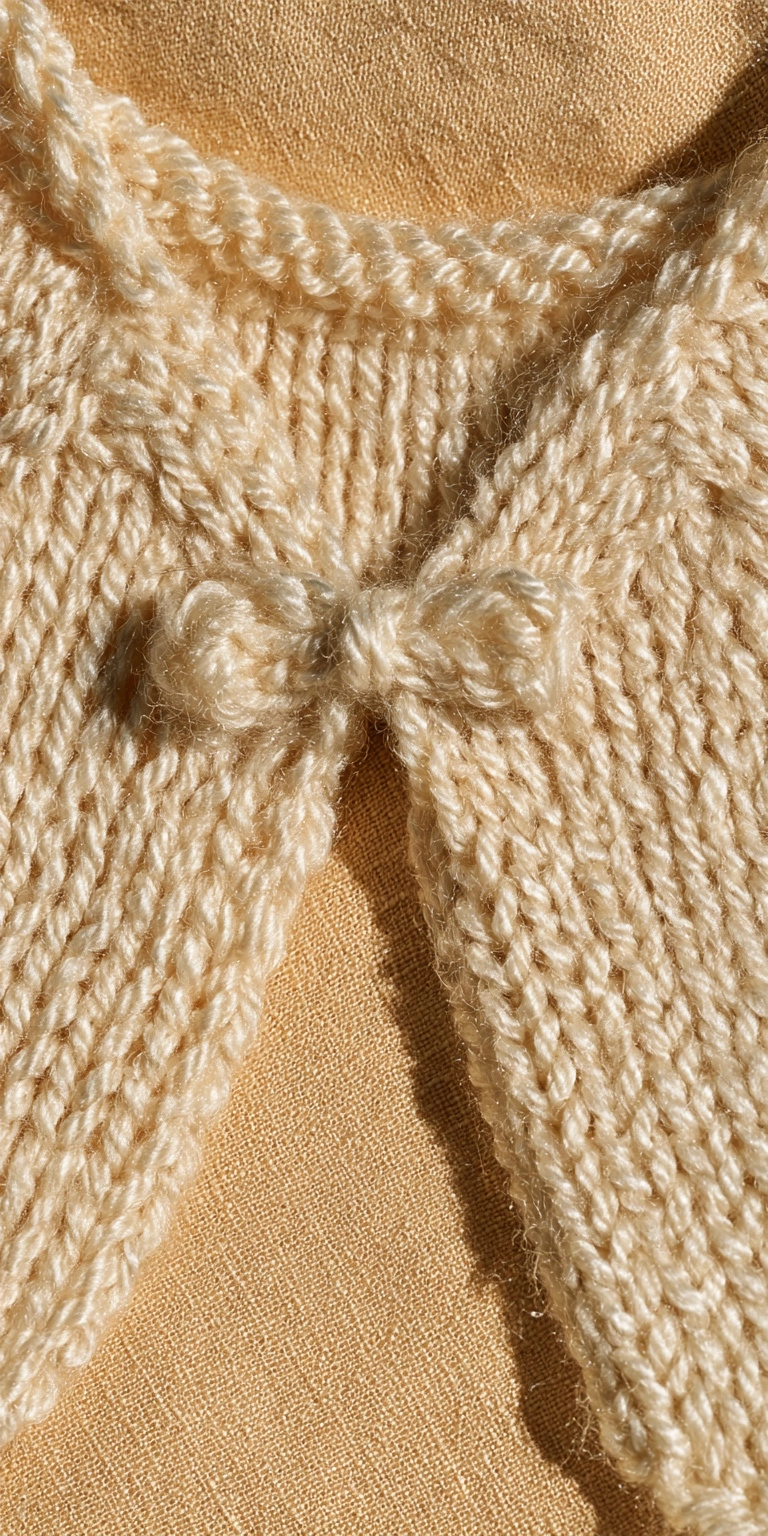 Baby Bolero mit Schleifenverschluss