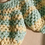 Babyjacke mit Puffärmeln häkeln