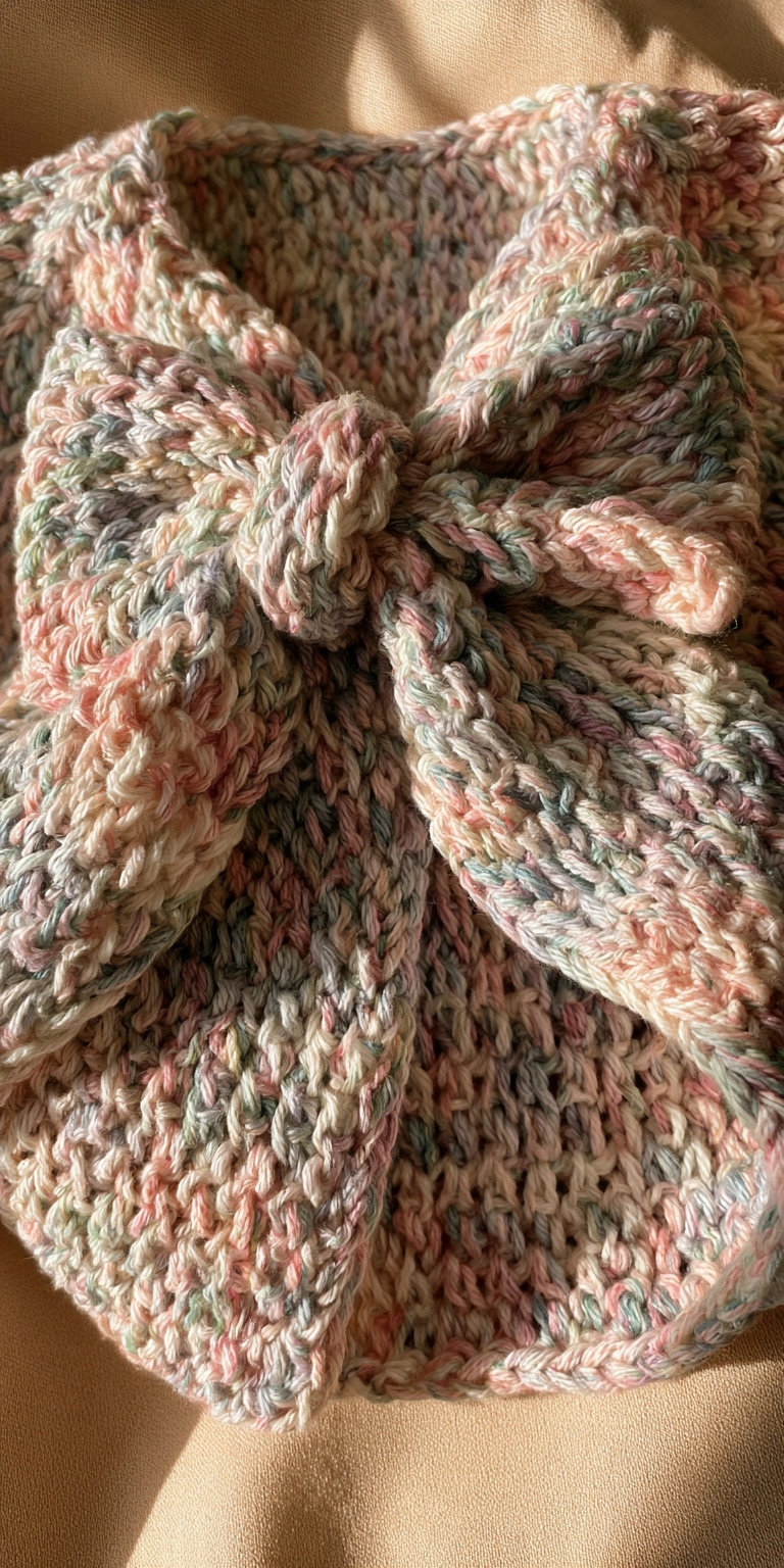Babyjacke mit großer Rückenschleife