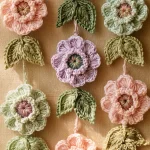 Blumen Mobile für das Babyzimmer