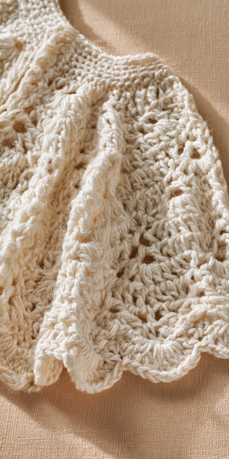 Festliche Babyjacke für eine Taufe