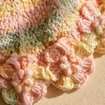 Frühlingsjacke mit Blumen für Babys