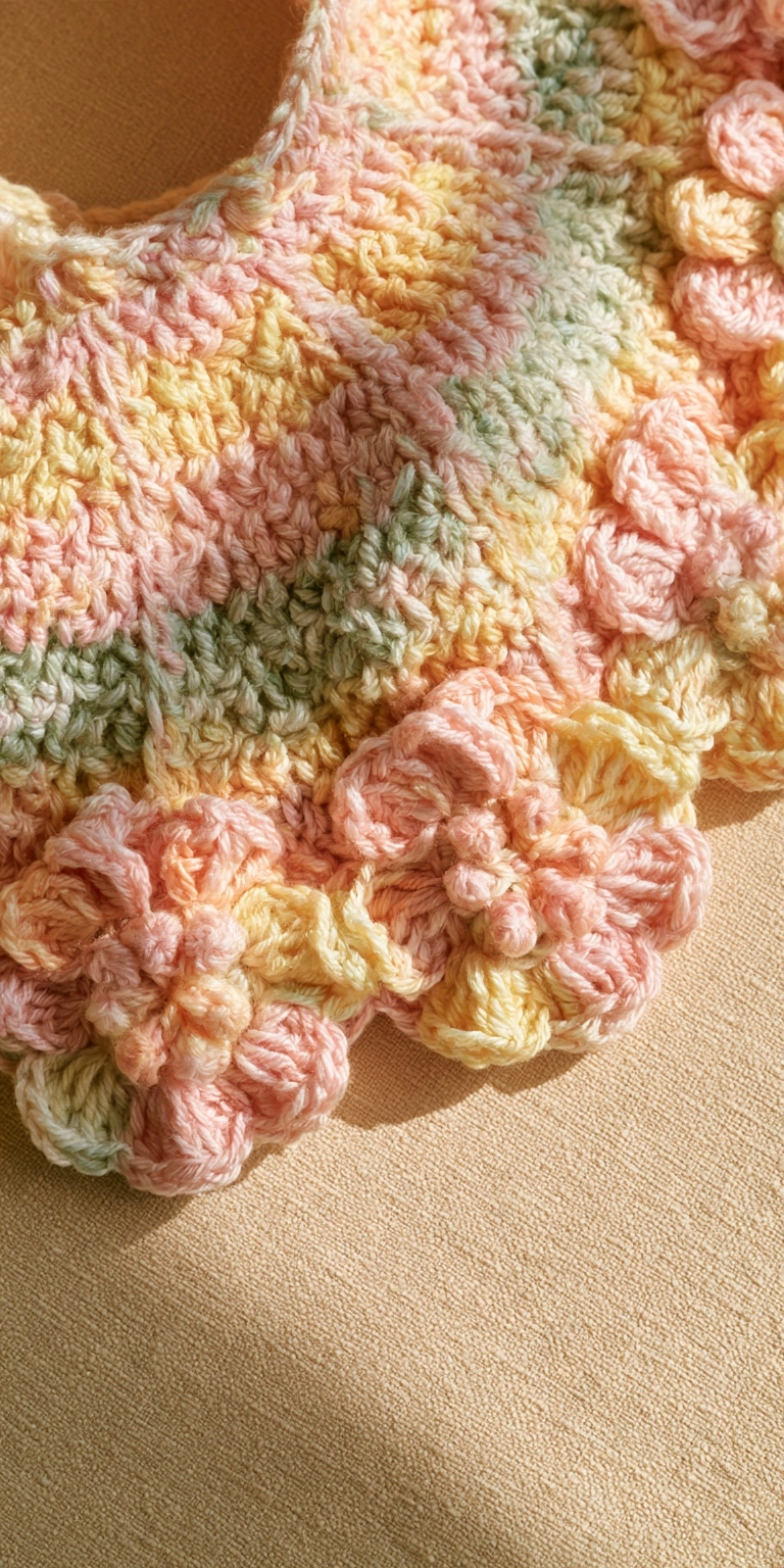 Frühlingsjacke mit Blumen für Babys