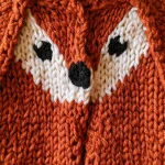 Fuchs Babyjacke häkeln