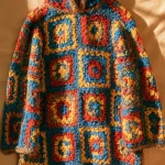 Granny Square Kapuzenjacke häkeln