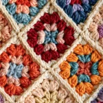 Granny Square Strampler für Babys