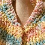 Häschen Babyjacke für den Frühling