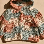 Katzen Baby Cardigan häkeln