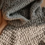 Koala Babyjacke mit Ohren häkeln