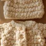 Lamm Baby Mütze und Jacke