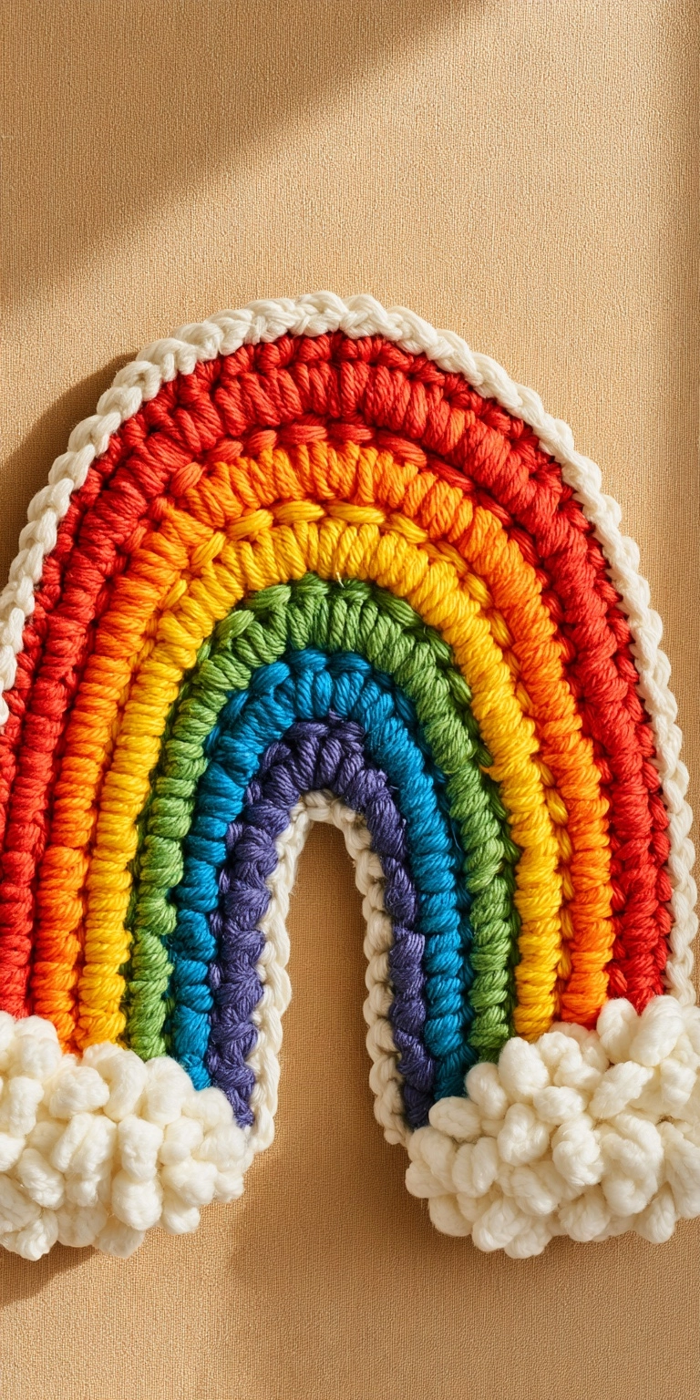 Regenbogen Wanddeko fürs Kinderzimmer