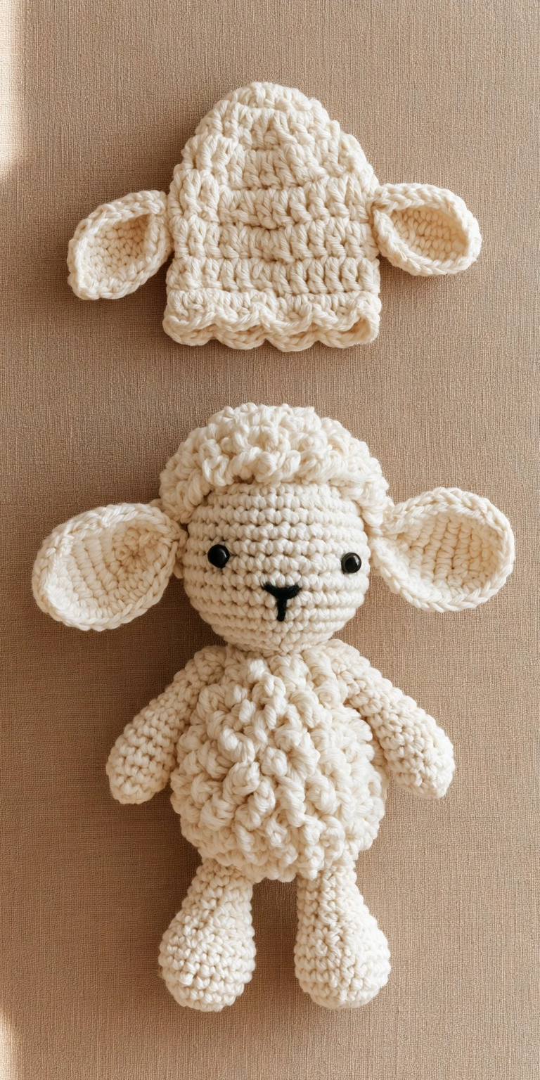 Schaf Baby Set häkeln