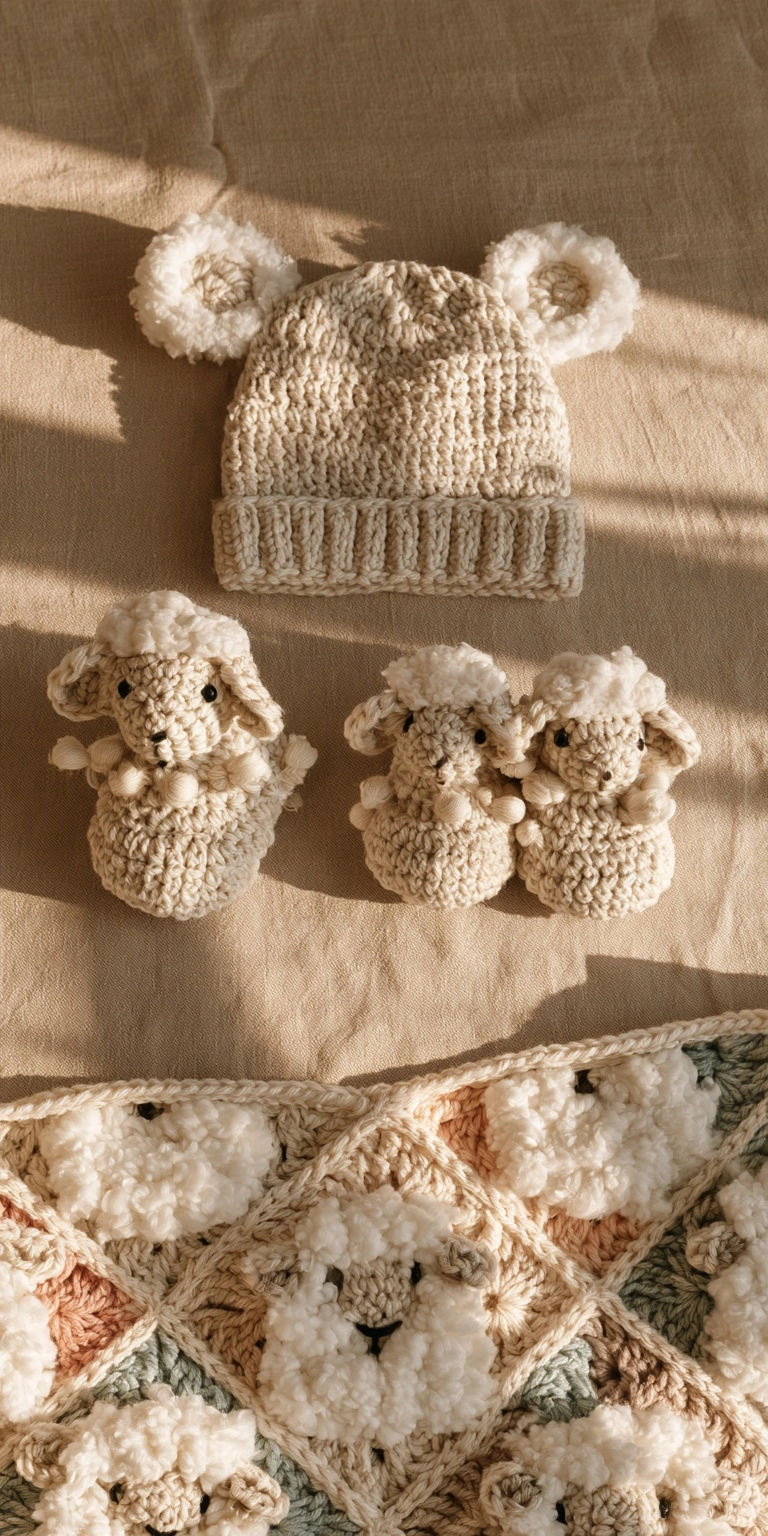 Schaf Baby Set