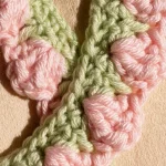 Tulpen Baby Cardigan häkeln