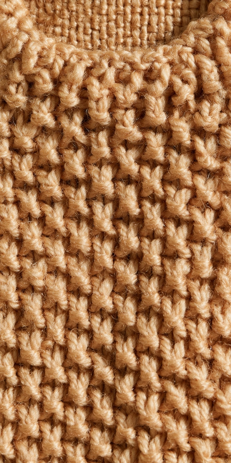 Warme Babyjacke mit Strukturmuster