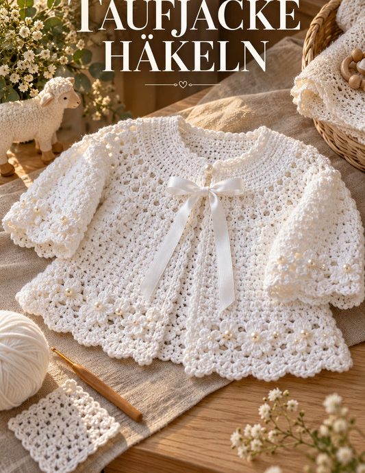 Taufjacke häkeln