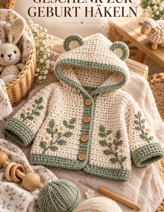 Geschenk zur Geburt häkeln