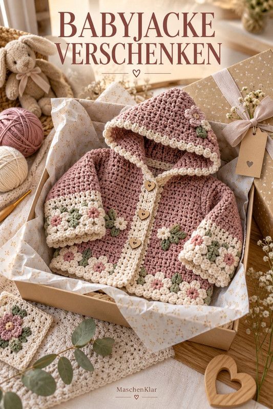 Babyjacke verschenken