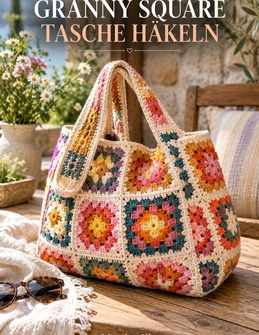 Granny Square Tasche häkeln