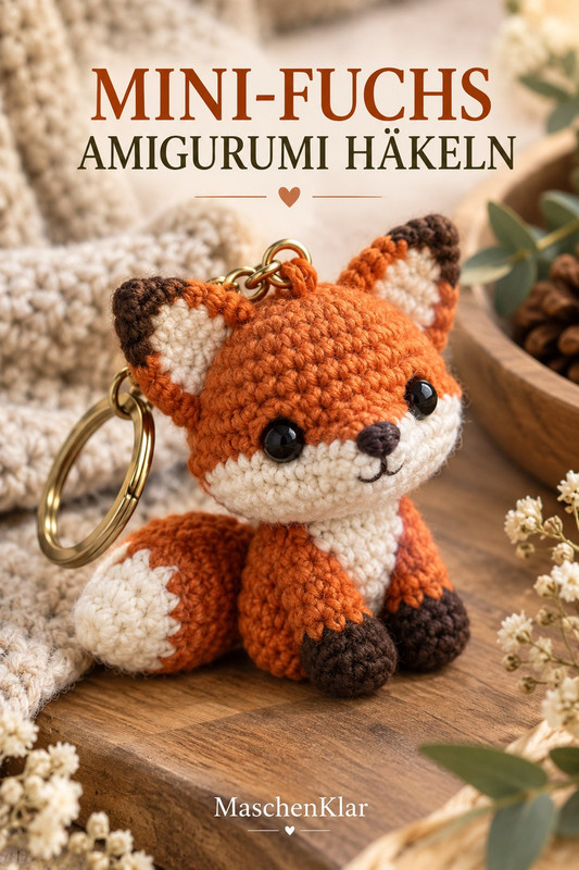 Mini-Fuchs Amigurumi häkeln