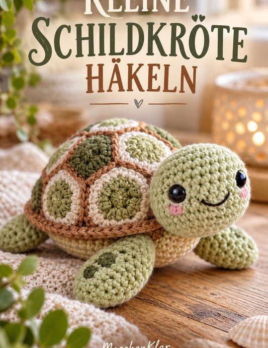 Kleine Schildkröte häkeln