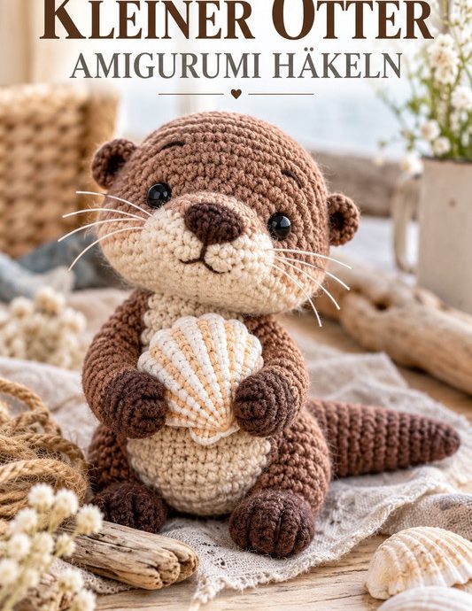 Kleiner Otter Amigurumi häkeln