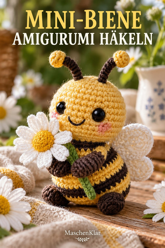 Mini-Biene Amigurumi häkeln