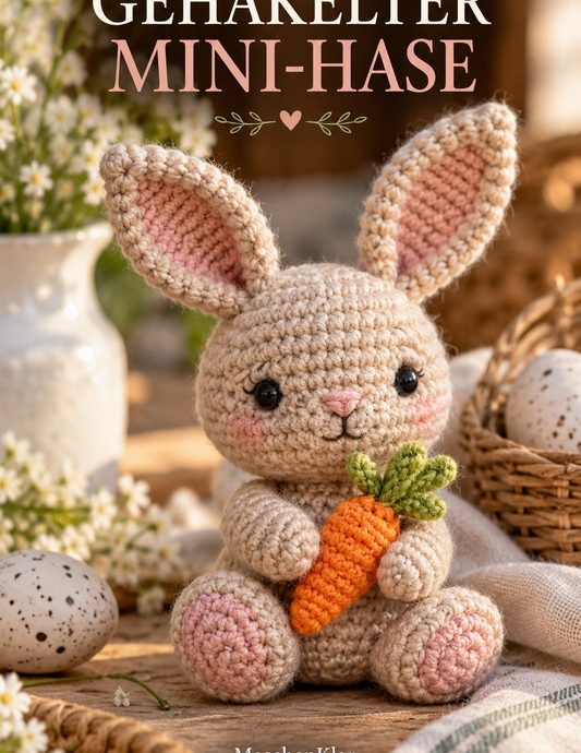 Gehäkelter Mini-Hase